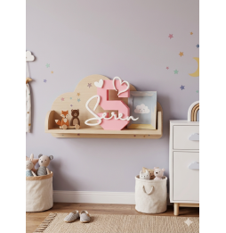 Personalized 3D Name and Initial sign