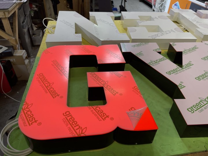 3D Letters Sample