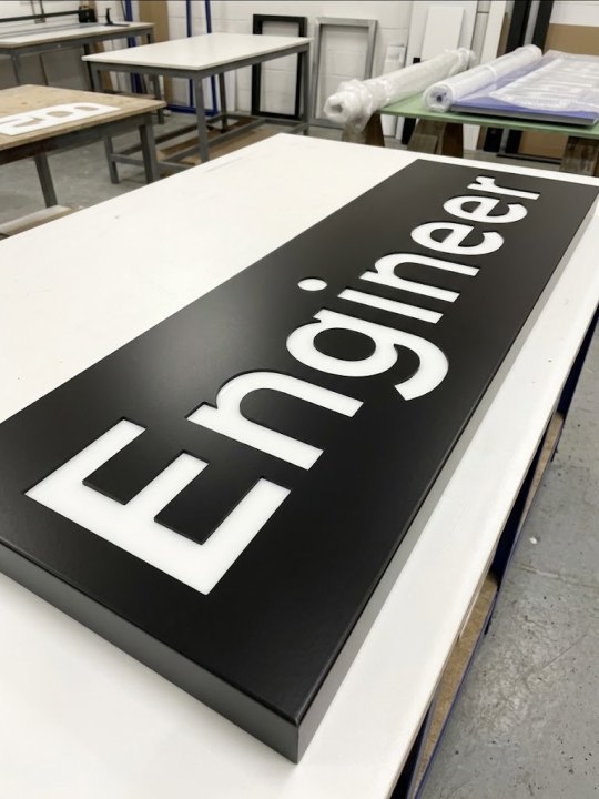 Sample of Fret Cut Signs
