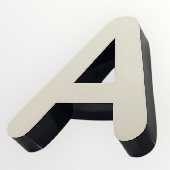 3D Letters Sample
