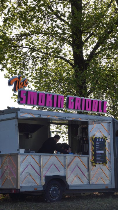 Burger Van Sign