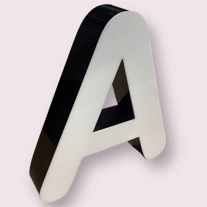 3D Letters Sample